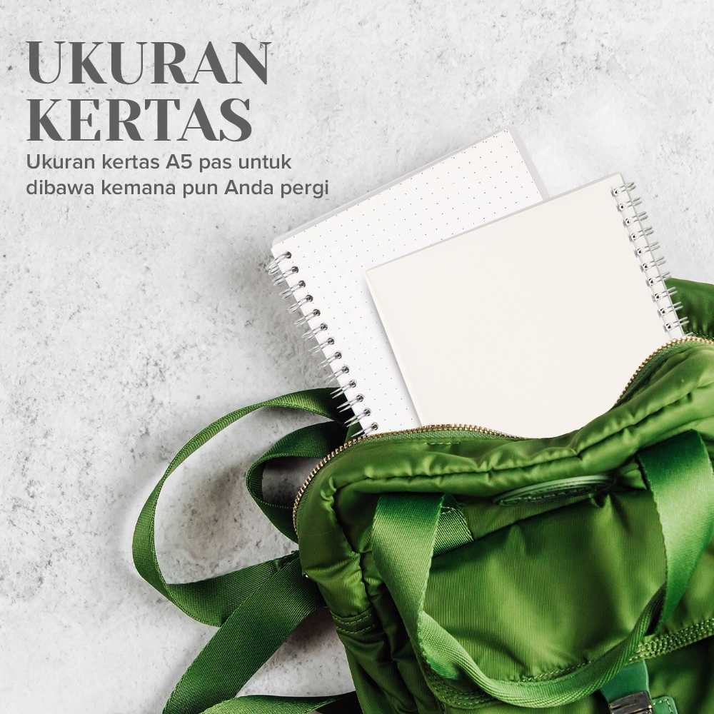 

AJSSHOP JIANWU Buku Binder Catatan Jurnal Harian Notebook Ukuran A5 - S2526