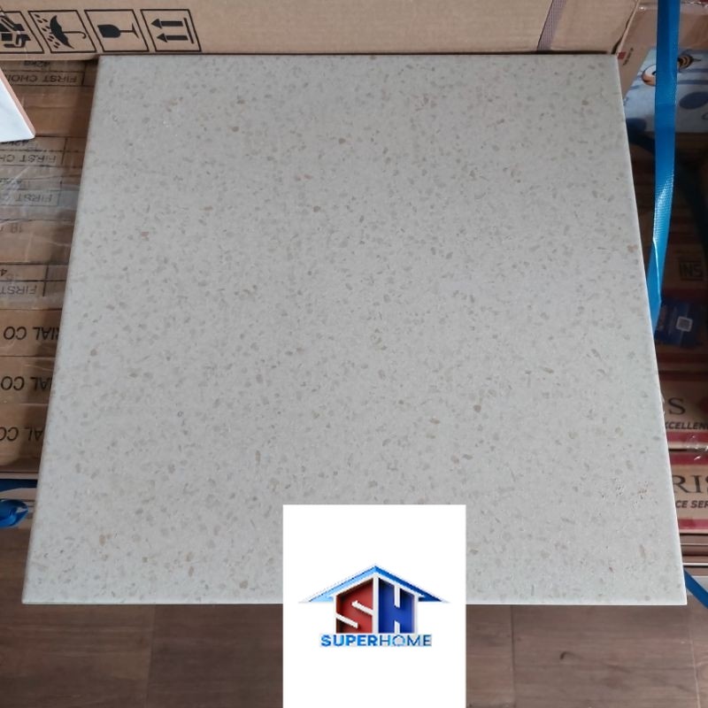 Keramik KIA 40x40 Terazo white kasar