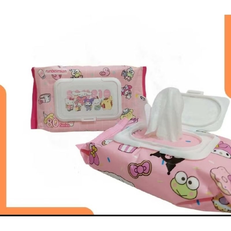 Tissue Basah / Baby wipes / Tissue Basah Bayi / Tissue basah karakter / Tissue basah lucu