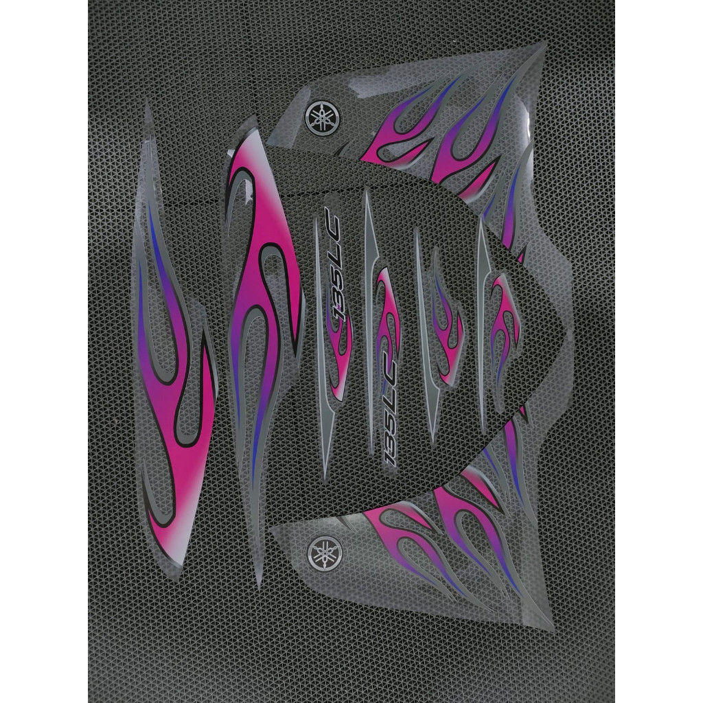 STRIPING TRANSPARAN MX NEW 135 / LC 135 FLAME