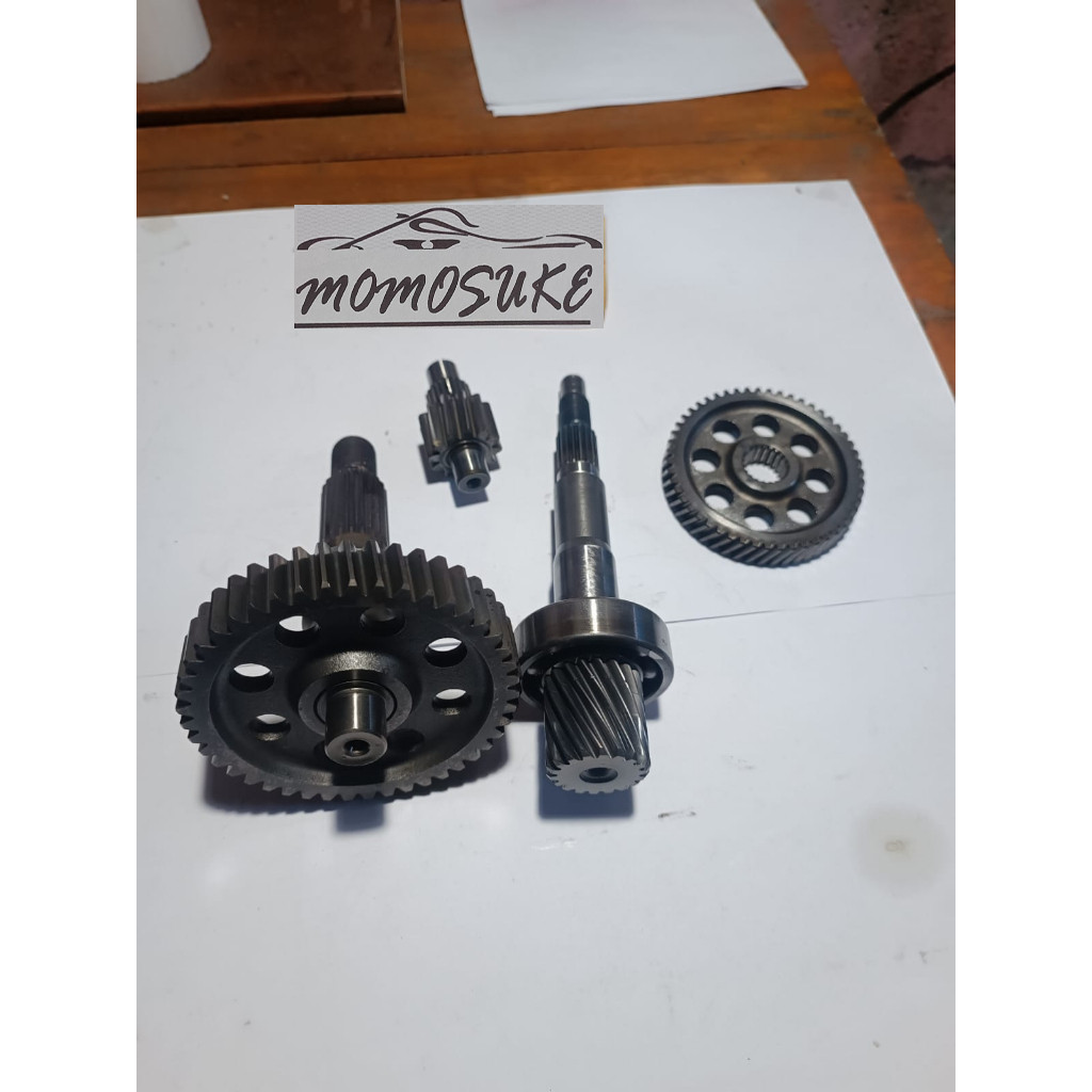 Gear Gerdang Gardan As Roda Transmisi rasio Vario 110 Old Lama Karbu Karburator Honda