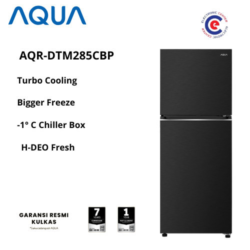 AQUA Japan Kulkas 2 Pintu AQR-DTM285CBP Low Watt