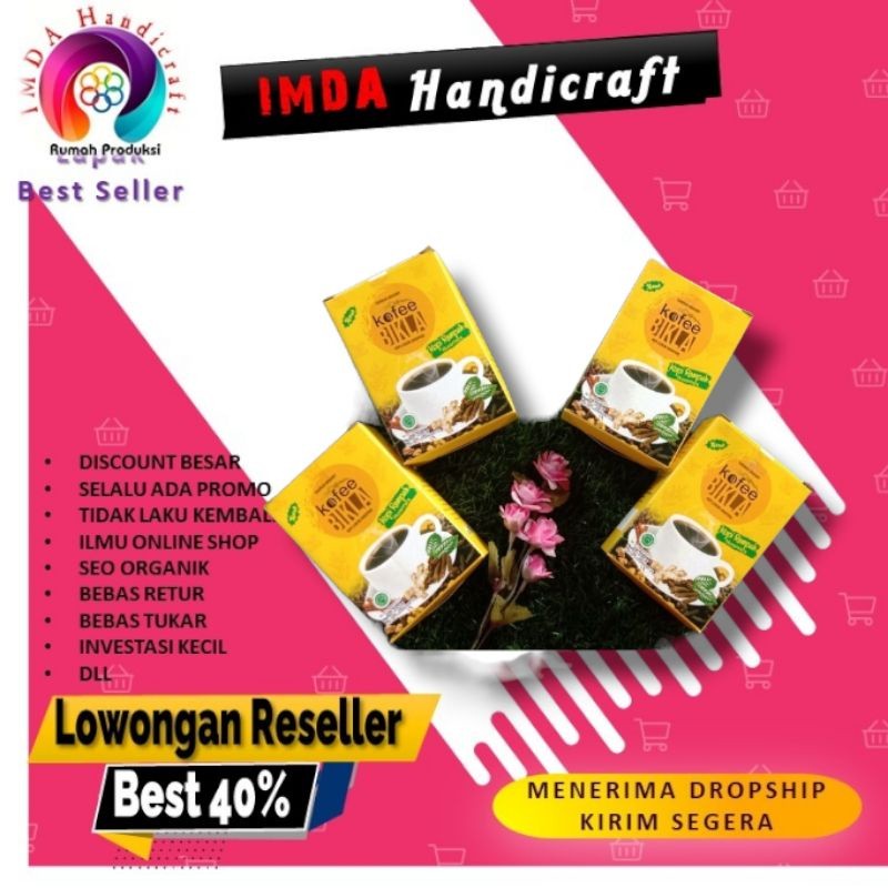 

MAKRIFATBUSINESS PAKET 4 PCS KOPI BIKLA KOPI REMPAH Kopi Khas Jember BOX 20 SACET