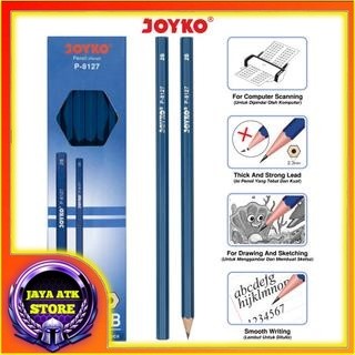 

Pensil 2B P-8127 Pencil Hexagonal Grip Ecer