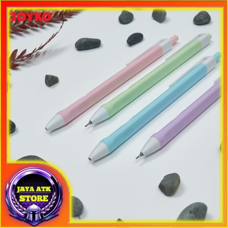 

Ball Pen BP-342 Vokus 0.7 mm Warna Pastel Pulpen Pena