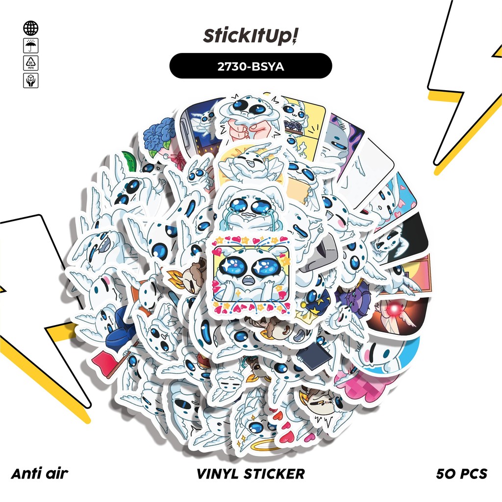 

COD✨ 50 Pcs Stiker FUNNY CHARACTER BOSYA THE BEE Lucu Anti Air Untuk Dekorasi Notebook Sepeda Skateboard Handphone DIY