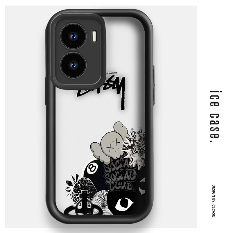 Soft Case Untuk Vivo Y17 Y36 S1 S1 Pro Y02 Y21 V23e V29 5G Premium Silicone Vivo Y16 Y27 Cowok Shock
