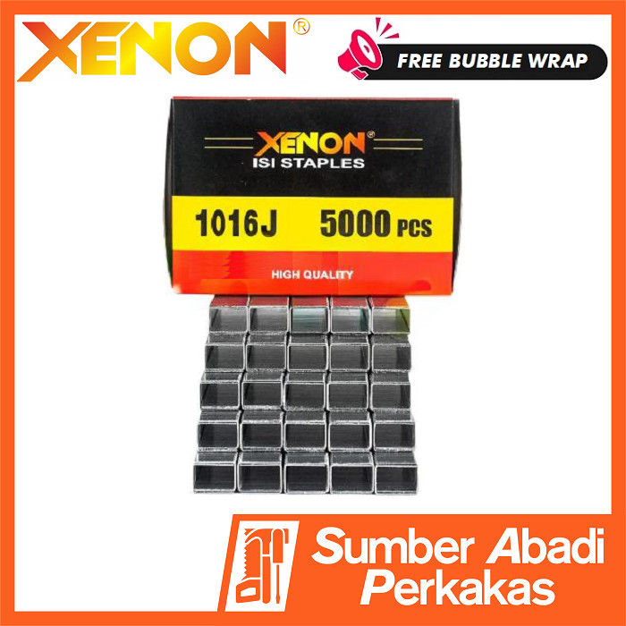 

XENON 1016J Isi Staples Mesin Paku Tembak U Mata Air Nailer Nail Gun Angin Stapler Jok 1016 J Motor