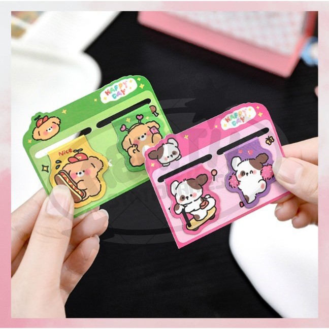 

AS PROMO - (1 Set Isi 2) Termurah Pembatas Buku Magnet / Stiker Magnet Bookmark/Penanda Buku Karakter COD