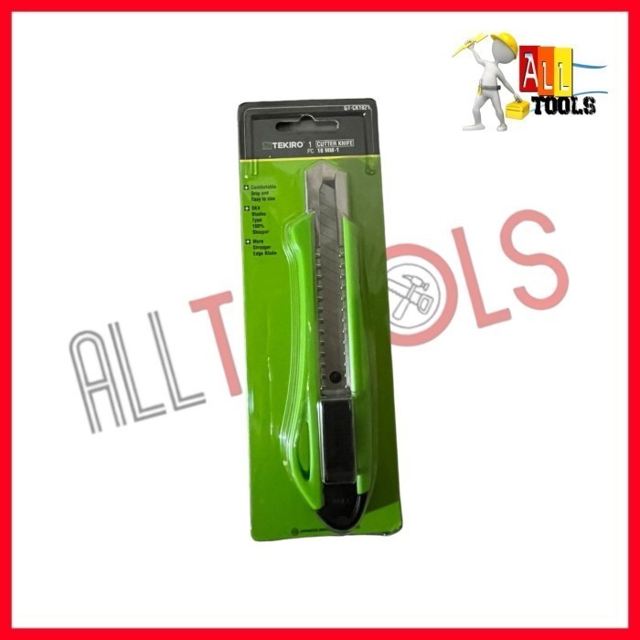 TEKIRO Pisau Cutter 18mm/ Cutter Knife 18-1 mm
