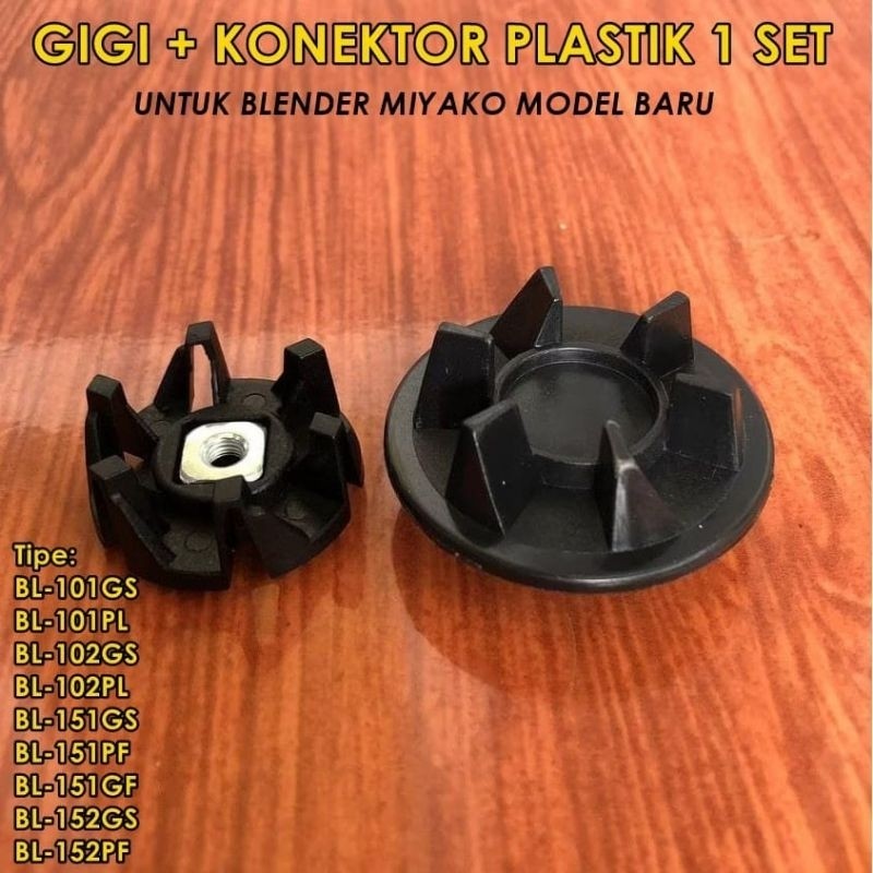 Konektor+Gear gigi blender miyako
