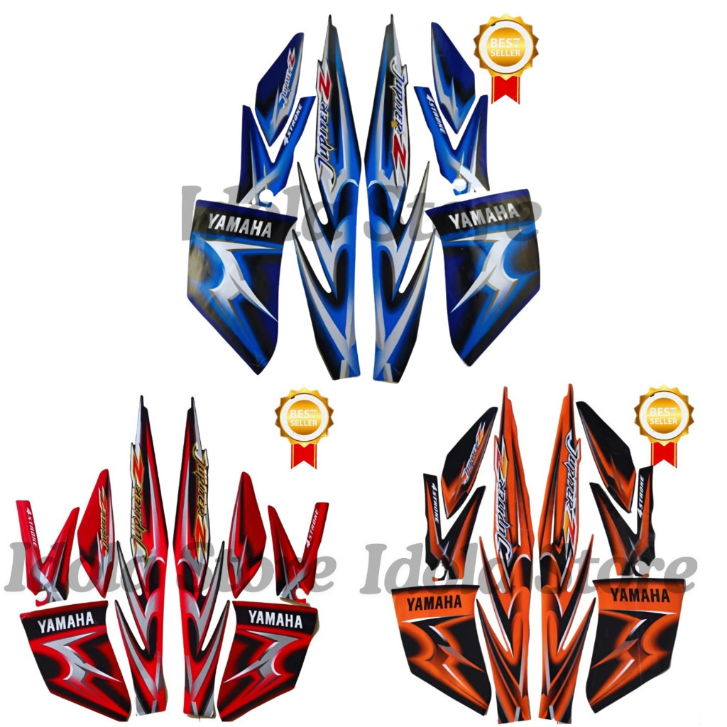 Stiker Striping Yamaha Jupiter Z Burhan 2006 List Body Motor Yamaha Jupiter Z Burhan 2006