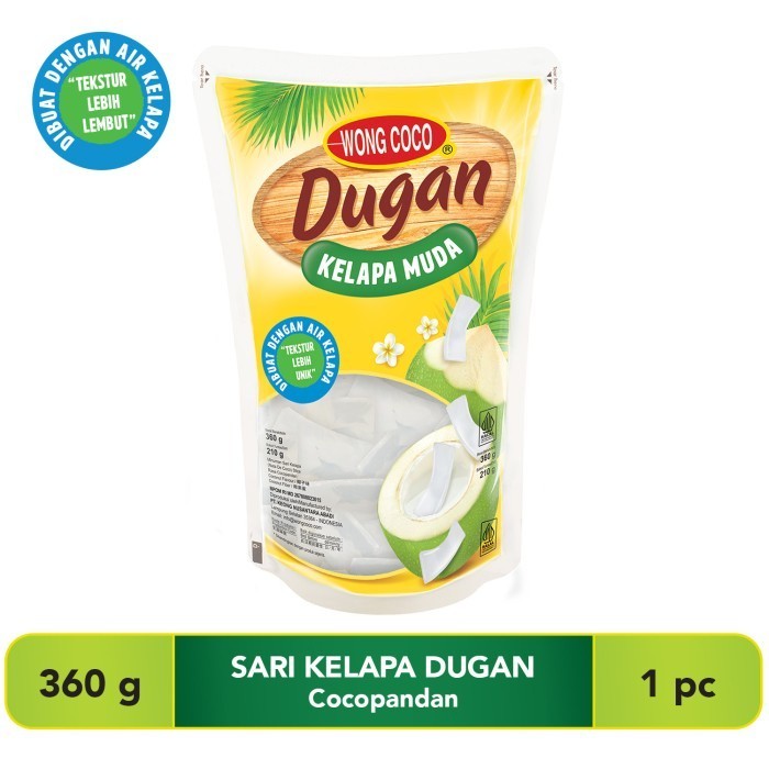 

WONG COCO DUGAN SLICE CUP 235G PER BUNGKUS