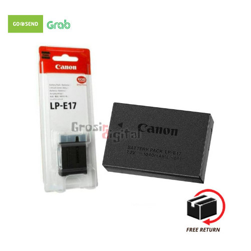 Baterai Canon LP-E17 For M3, M5, 750D, 760D Original by Mechatronik Indo