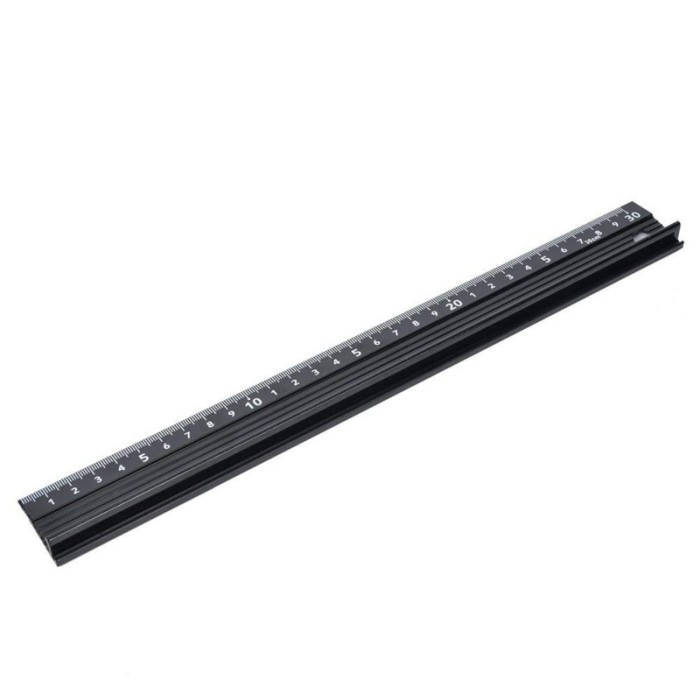 

Penggaris Anti Slip Untuk Pemotongan Alat Pertukangan Kayu Penggaris Lurus Multifungsi 45cm 60cm - 60cm 3004