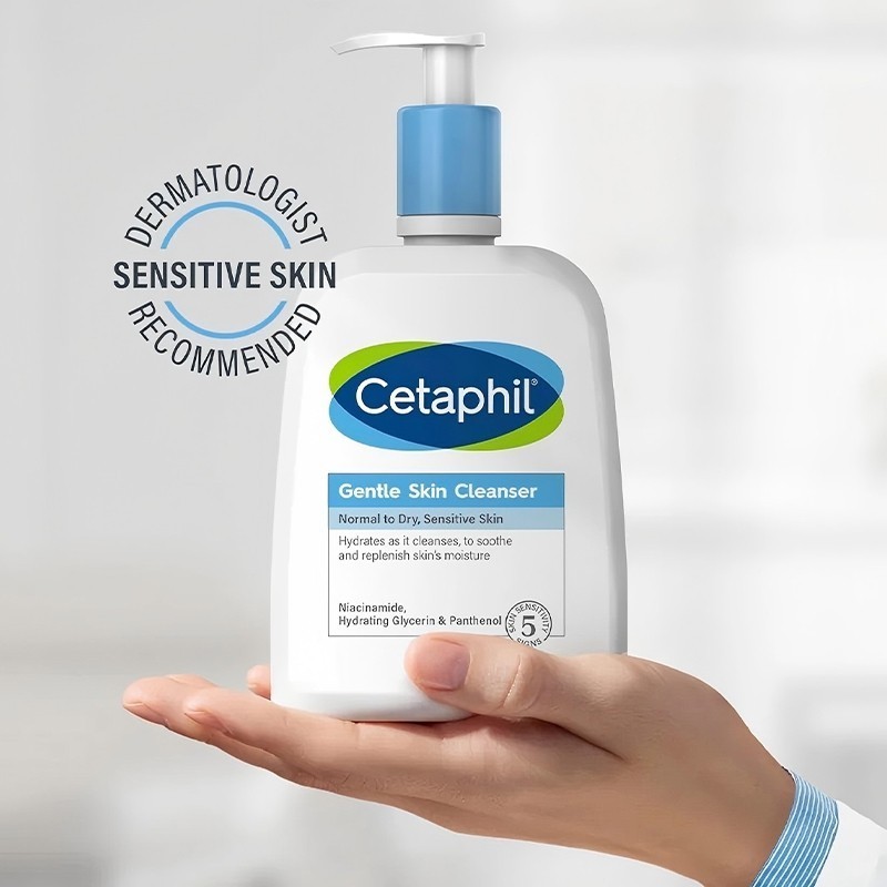 Watsons Official Store(100% ORIGINAL) || [BPOM]EXP2027 Cetaphil Gentle Skin Cleanser 500ml