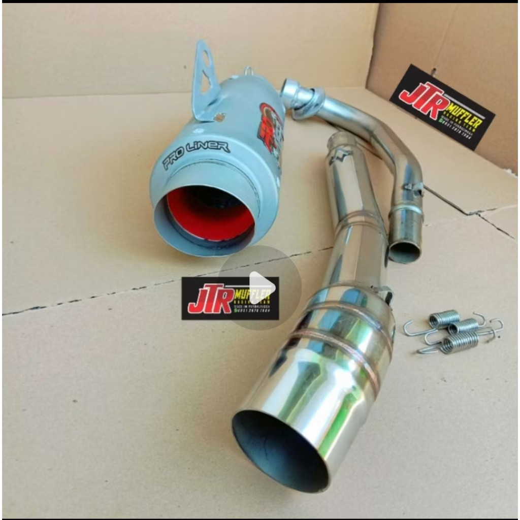 knalpot racing proliner jupiter vega smash shogun karisma supra  revo absolud revo fit c70 gren revo