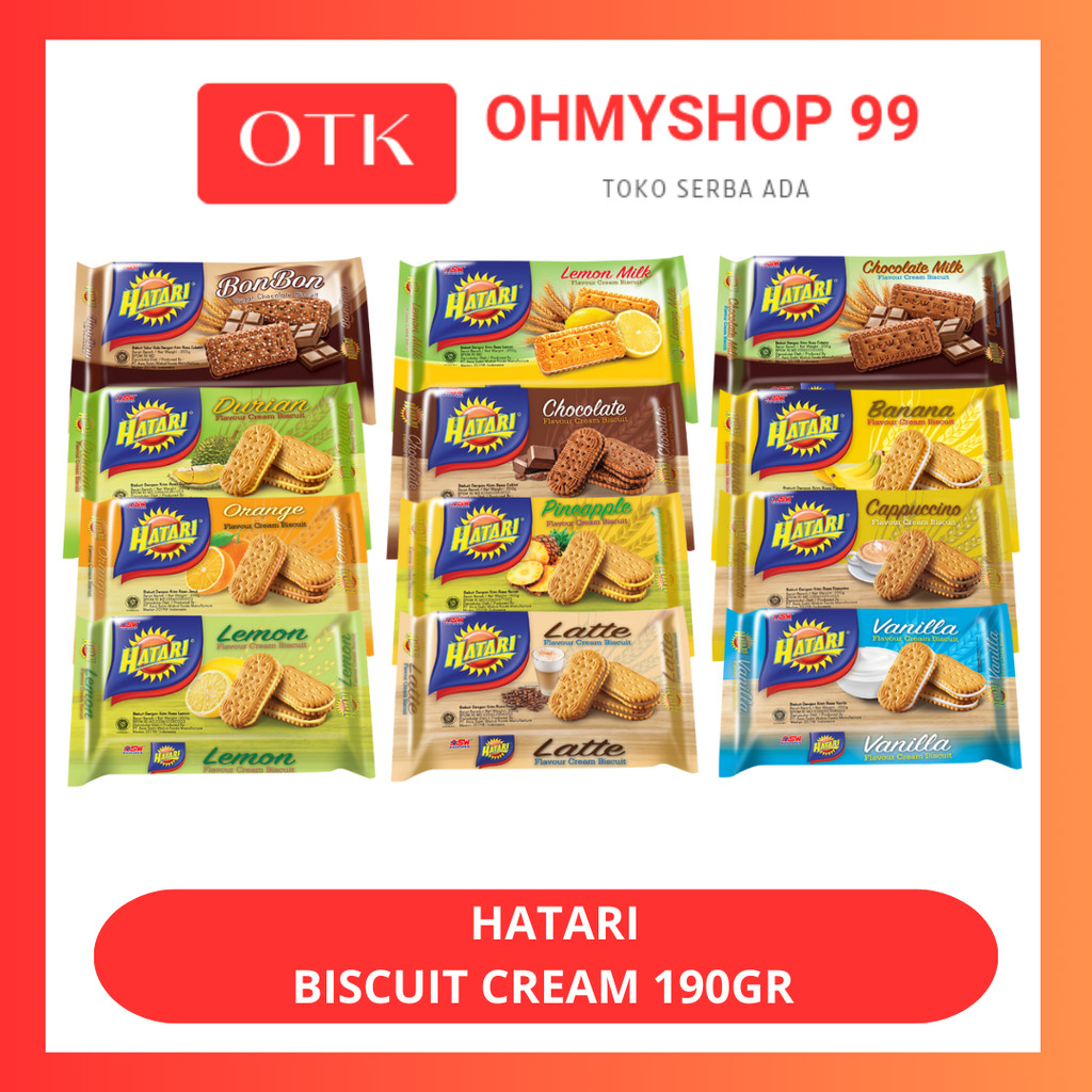 

HATARI Cream Biscuit 190gr