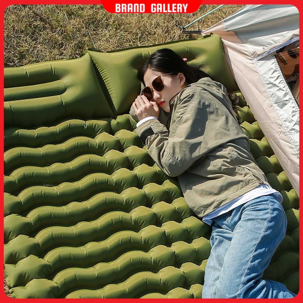 Kasur Matras Angin Double Inflatable Moistureproof Foldable - HQ-200