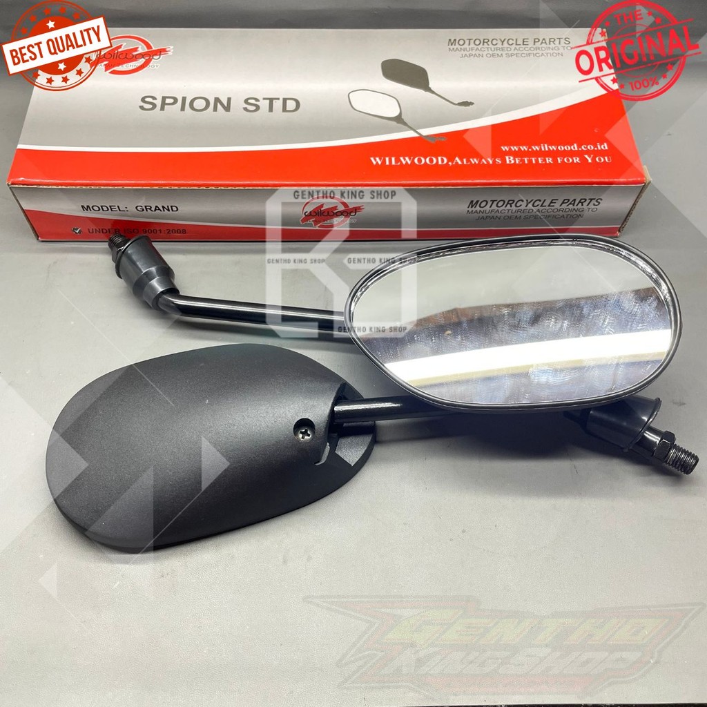 KACA SPION HONDA ASTREA GRAND LEGENDA KIRANA KACA CEMBUNG ASLI WILWOOD SET