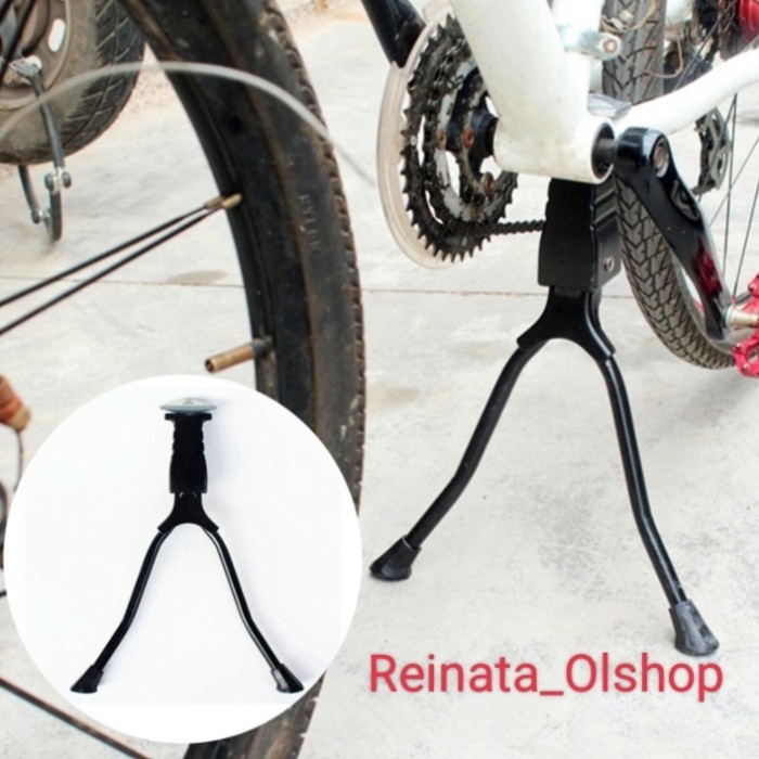 NEW Standar Tengah Sepeda / Standar Sepeda / Standar 2 Sepeda MTB Lipat RB