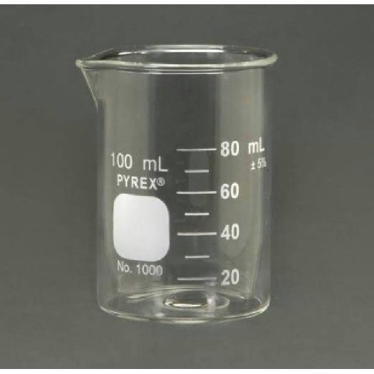 Gelas Ukur Kaca 100ml - Pyrex - 100ml