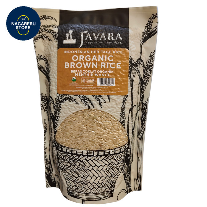 

Javara organic brown rice 900gr