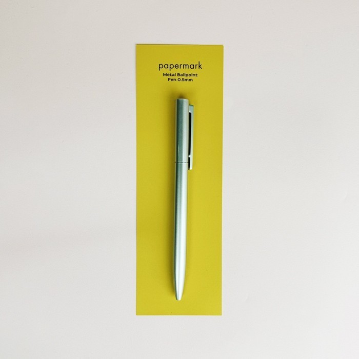 

NEW PROMO-[Terlaris] Papermark Metal Ballpoint Pen - Rose Gold