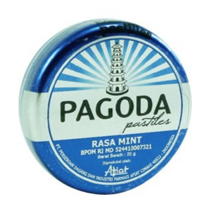 

Pagoda Pastiles Permen Mint 1pcs 20gram / Pagoda permen Legend