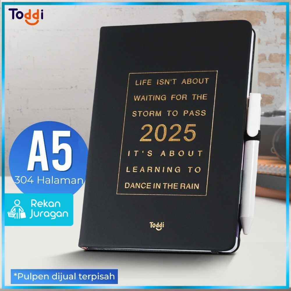 

Toddi Buku Agenda Softcover Monthly Planner Notebook 304 Halaman - TD-20251