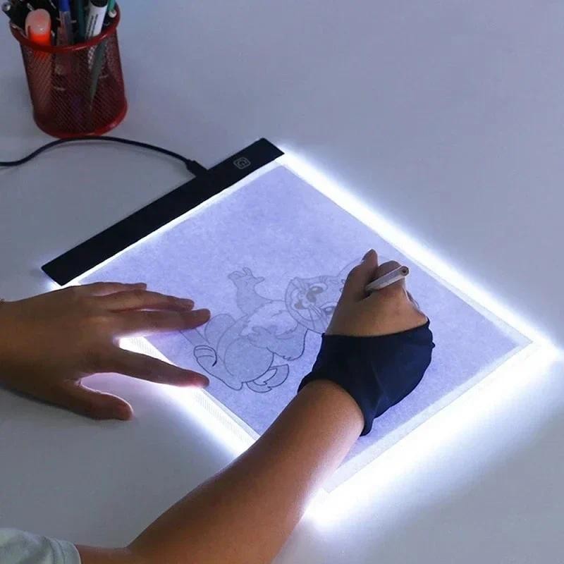 

A5 Led Sketching Copying Drawing Board Transparent Light Board Diy Painting Board