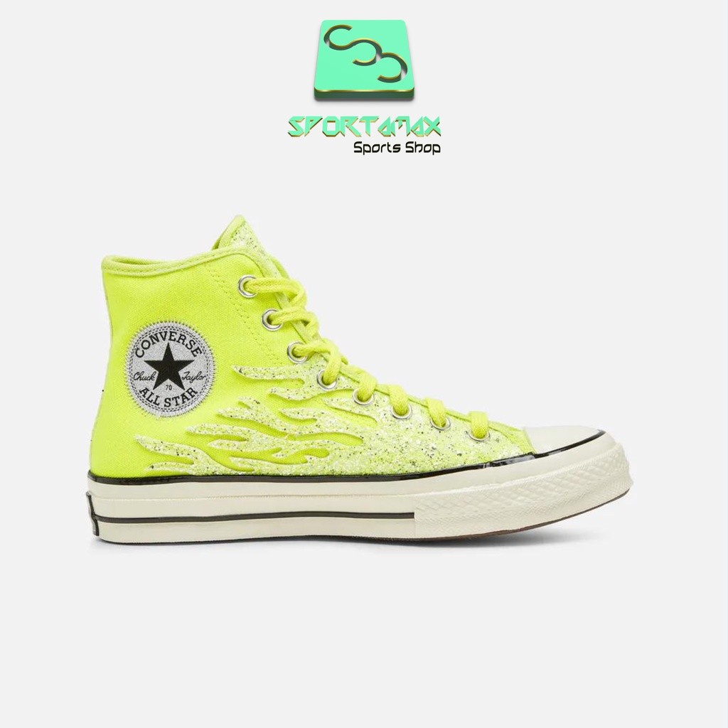 Sepatu Converse Chuck 70 Hi 569388C  Women Lemon Venom/Egret/Black