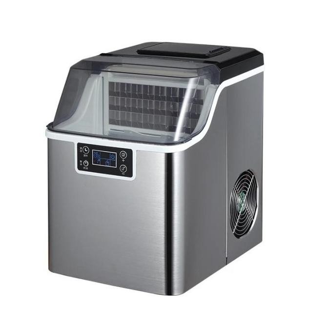 Mesin Es Balok Mini Ice Maker Machine 30kg Mesin Es Batu Alat Pembuat Es Batu Hari Mesin Es Batu - K