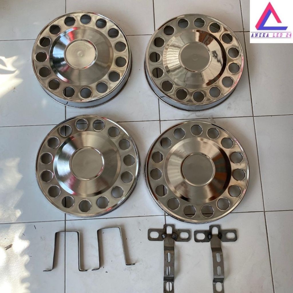 Weldop Wildop Dop Wheeldop truk SR bulat chrome R16
