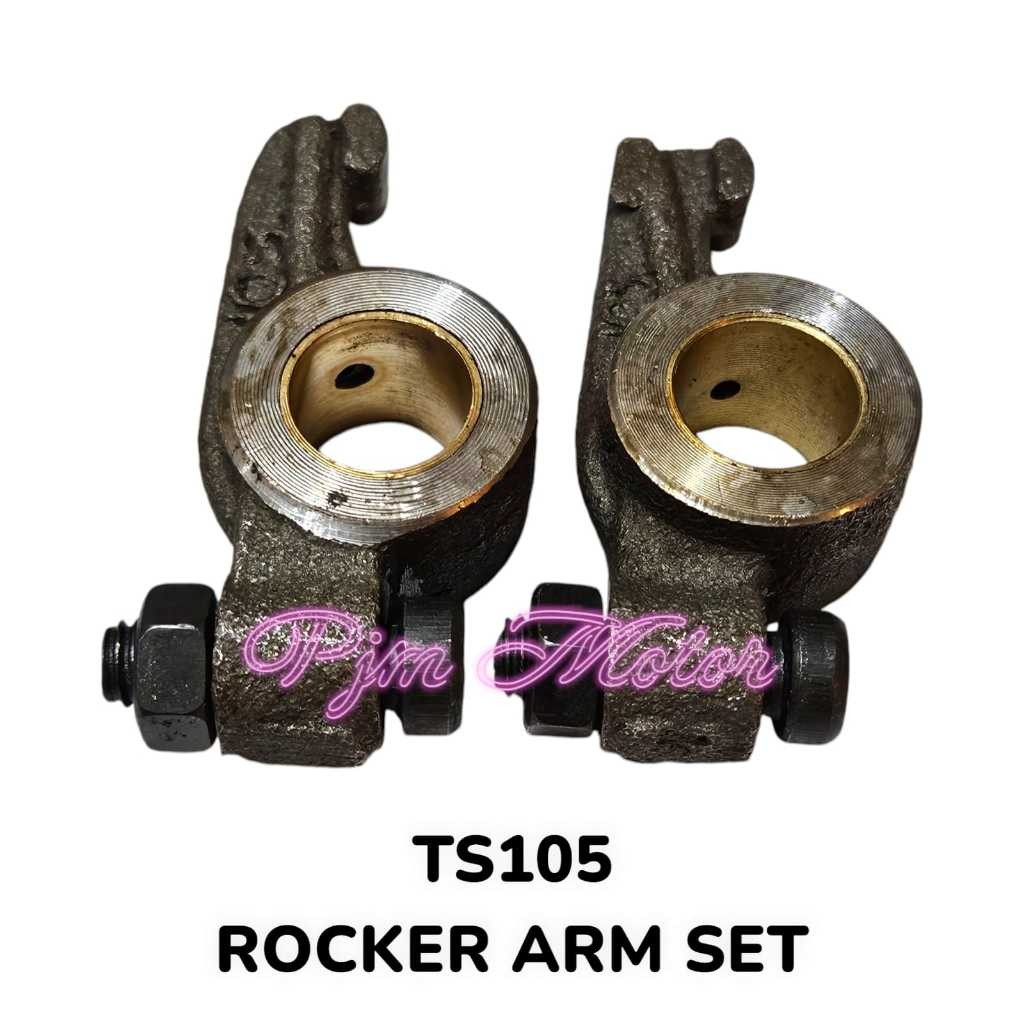 

TS105 ROCKER ARM SET pelatuk piano klep mesin pengerak diesel yanmar TS 105 amplas