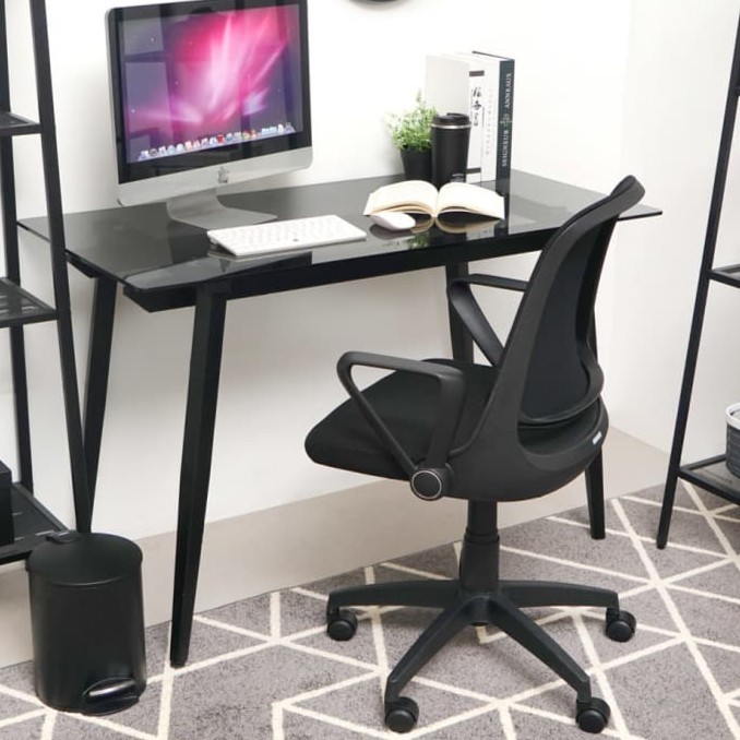 Kursi Kantor Jaring Hidrolik INFORMA Lomo Kursi Staff Sandaran Rendah