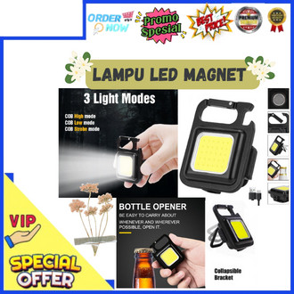 Bisa Cod Lampu Senter Led Mini Emergency Charger Multifungsi Super Terang Cas / Senter Cas Led Super