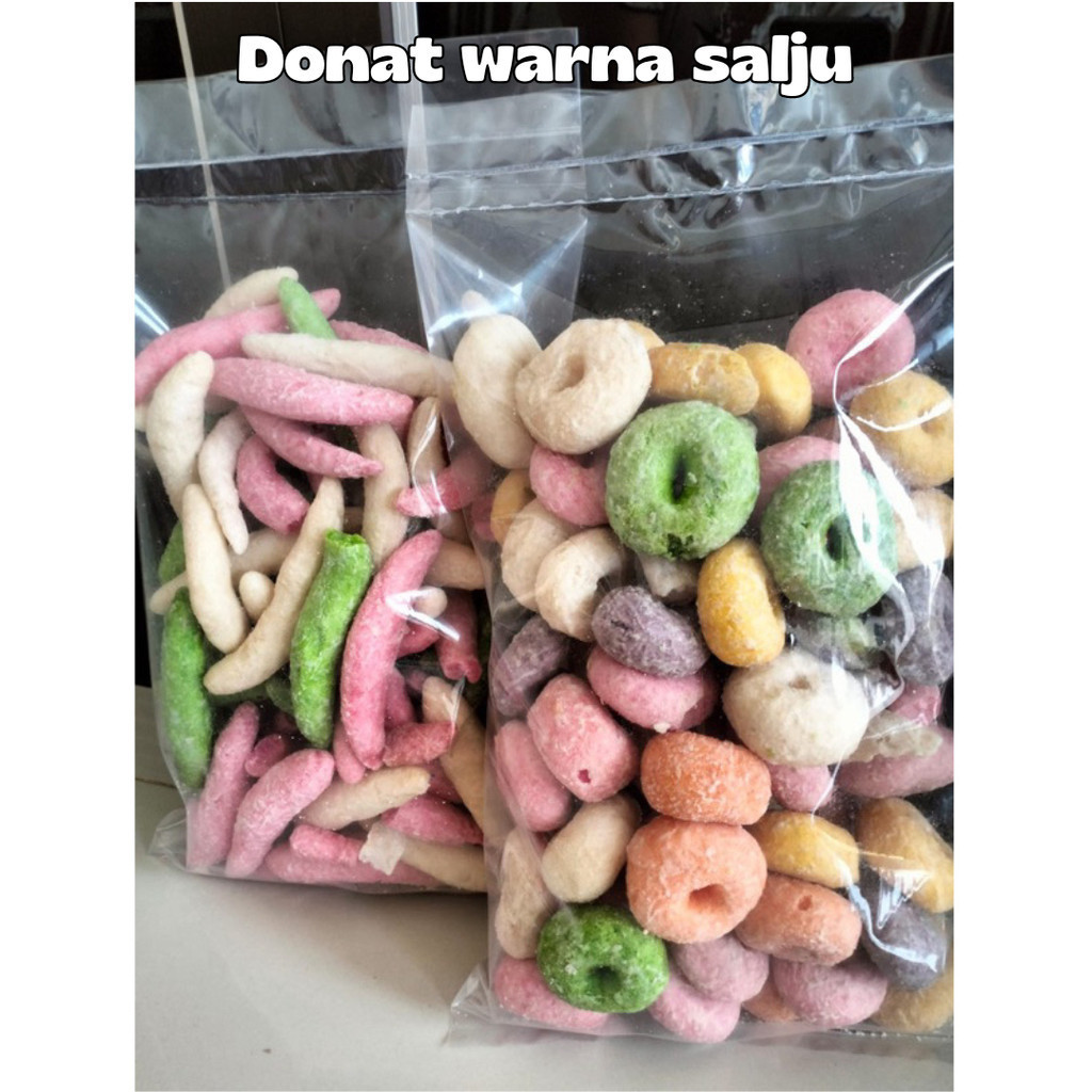 

TERMURAH TERLARIS donat gula kering donat mini kering jajan donat kering kue donat kering