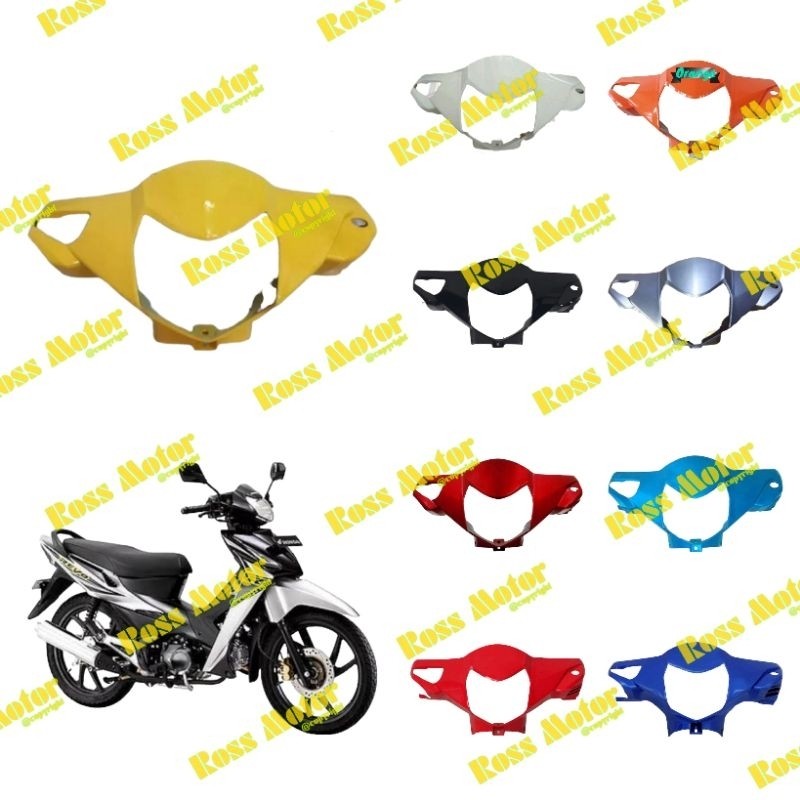 Batok Lampu Depan Revo 110 Lama Totok Kepala Revo Lancip - Bahan Plastik ABS