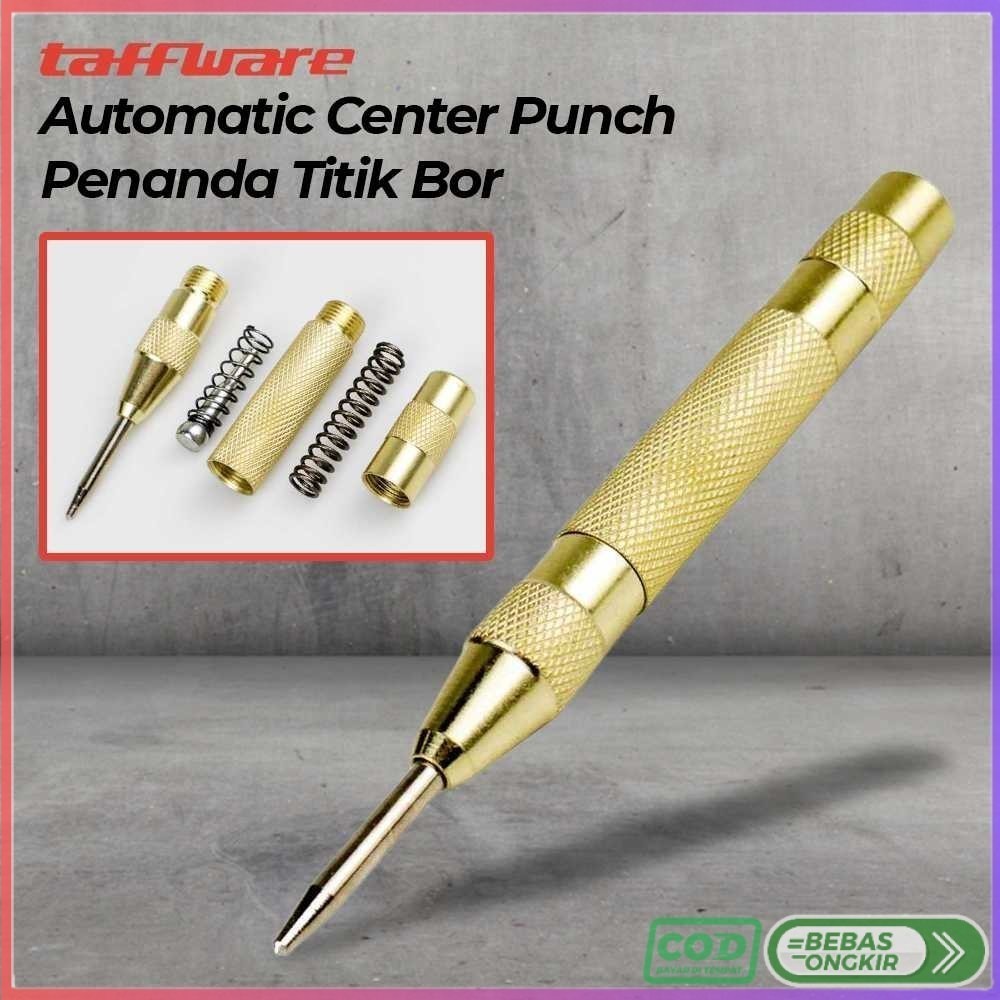 

Taffware Automatic Center Punch Penanda Titik Bor