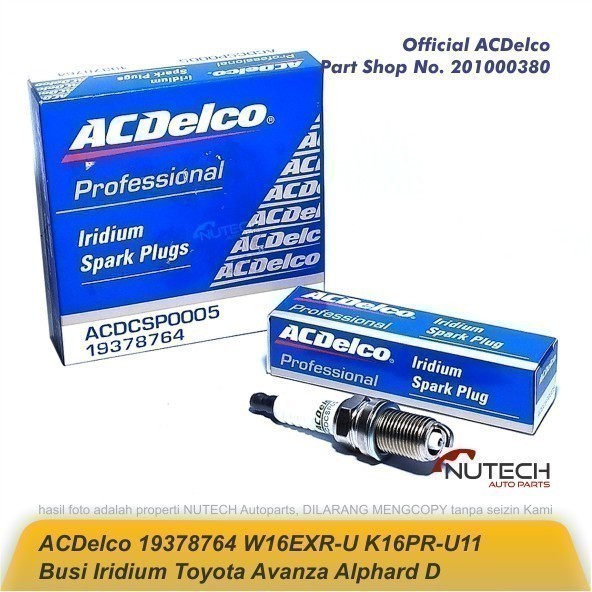 Part COD--- BUSI IRIDIUM CHEVROLET TAVERA BLAZER ZAFIRA CAPTIVA NFL ORI AC DELCO