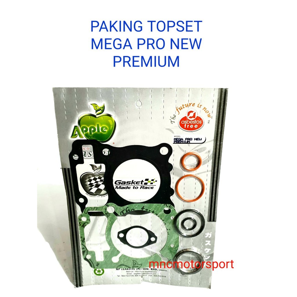 GASKET PAKING TOPSET APPLE MEGAPRO NEW