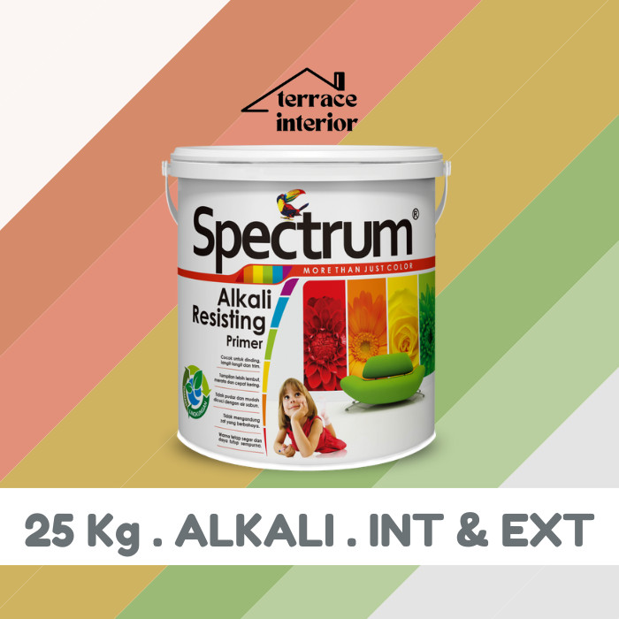 Cat Dasar (Alkali) Spectrum Alkali 25 Kg
