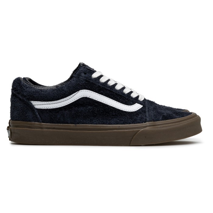 VANS OLD SKOOL HAIRY SUEDE DARK NAVY GUM ORIGINAL