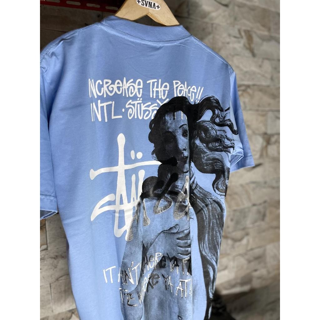 Stussy Venus Pigment Tee - Light Blue