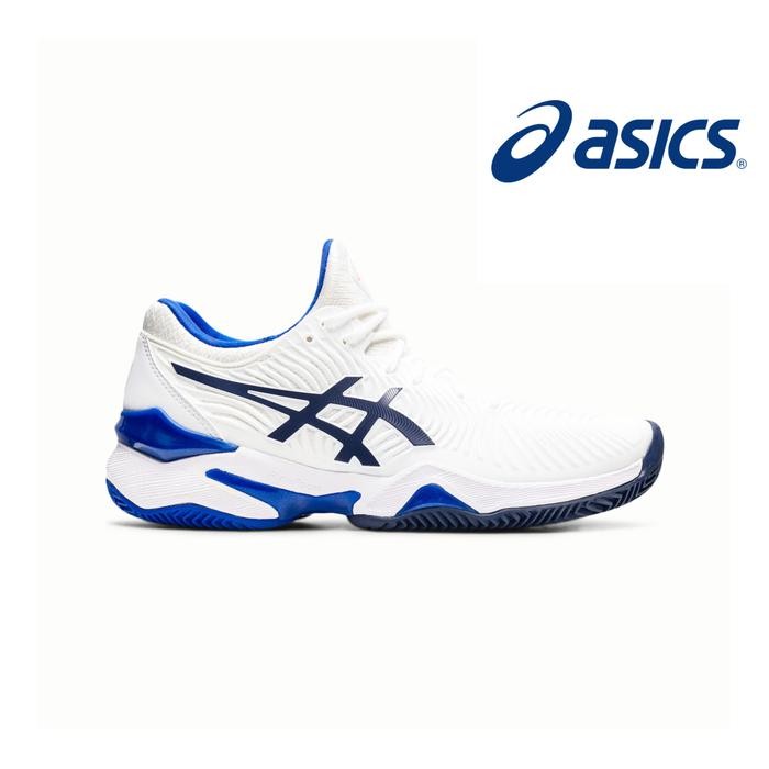 Sepatu Tennis Asics Novak Court FF 2 White/Blue - 39