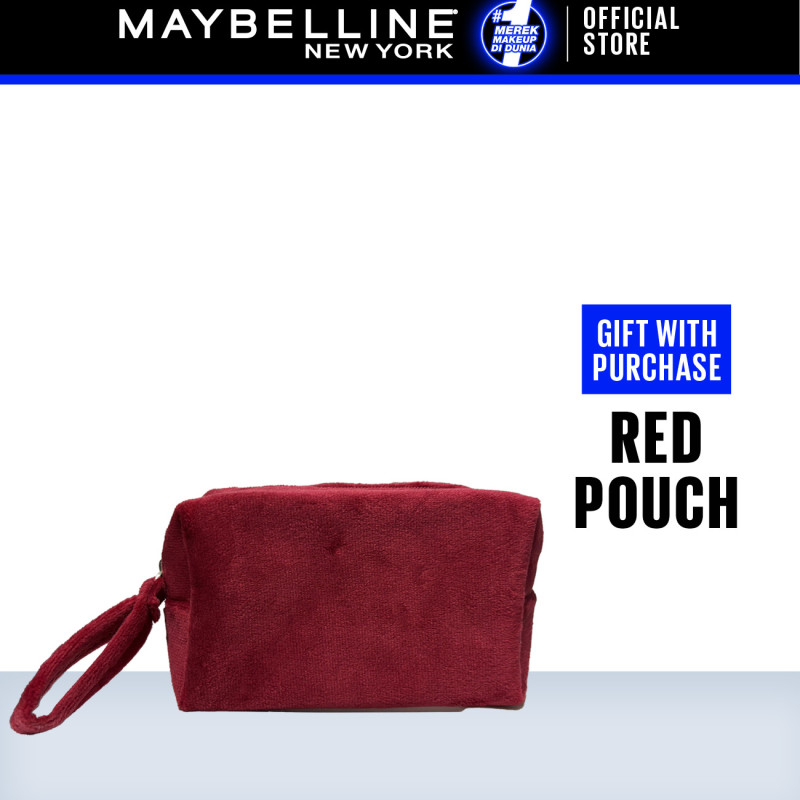 (FREE GIFT - DO NOT ORDER) MAYBELLINE OFFICIAL GWP Red Pouch