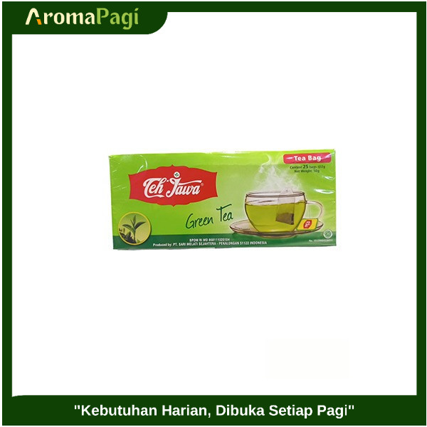 

TEH JAWA CELUP GREEN TEA 25S