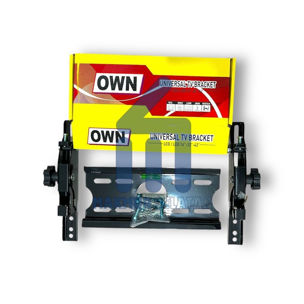 OWN Bracket TV Flat Panel TV 14" sampai 42" LED LCD