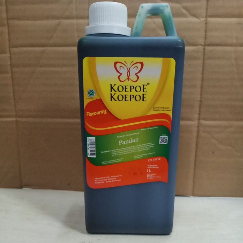 

Pasta Pandan Koepoe Koepoe 1 Liter